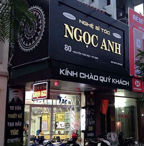 mẫu tiệm tóc nail