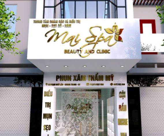 mẫu tiệm nail spa