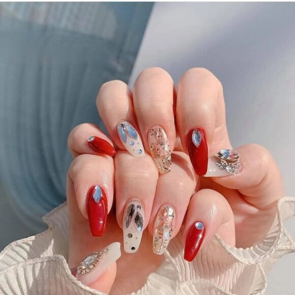 ✓ Mẫu Nail Đơn Giản Sang Trọng, Quý Phái, Cực Xinh Đẹp