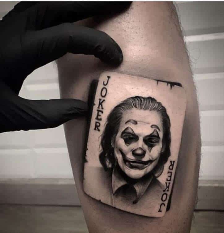 Hình Xăm Joker Đẹp Cho Nam Nữ ❤️ Tattoo Joker Chất Ngầu