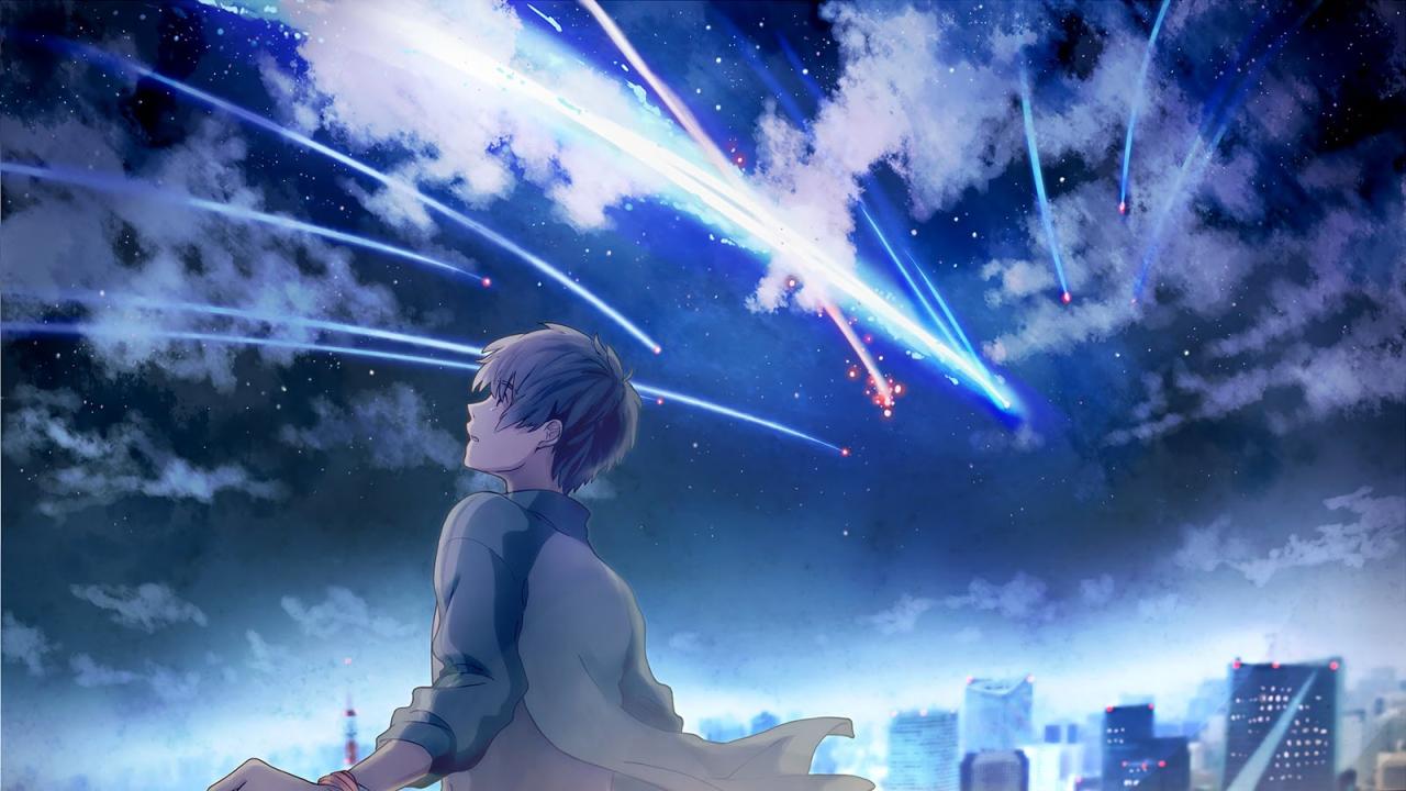 Anime galaxy boy