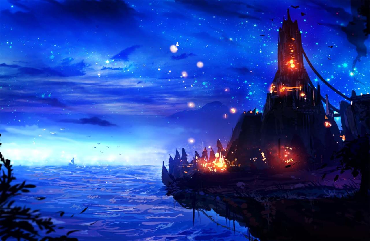 Anime galaxy cực đẹp