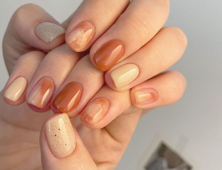 Nail ombre phong cách Hàn Quốc