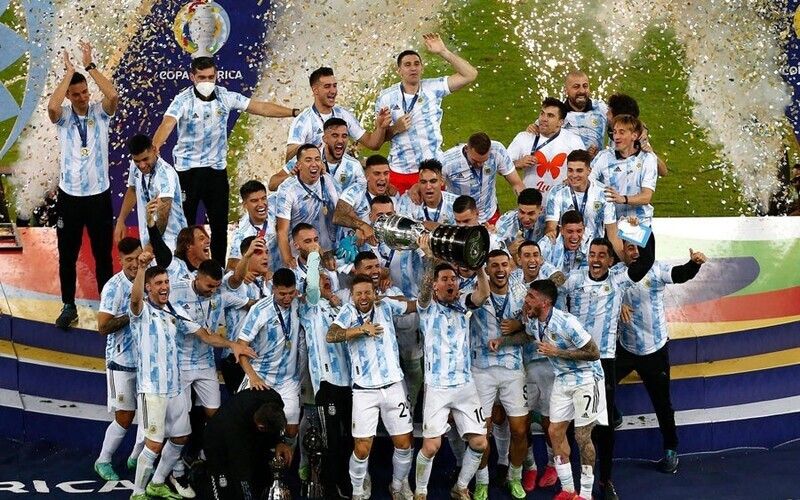 Nhà vô địch Copa America xuất sắc nhất: Argentina thứ 1  